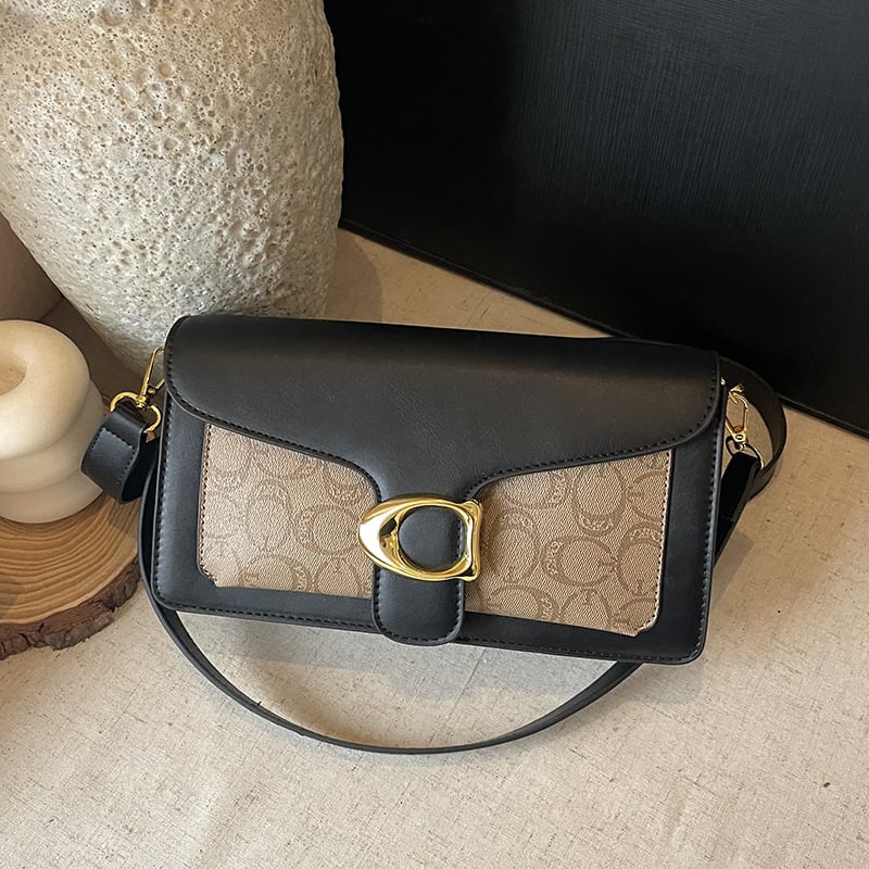 Underarm crossbody táska, PU bőr, vízszintes négyszögletes forma, mágneszár, ősz 2025