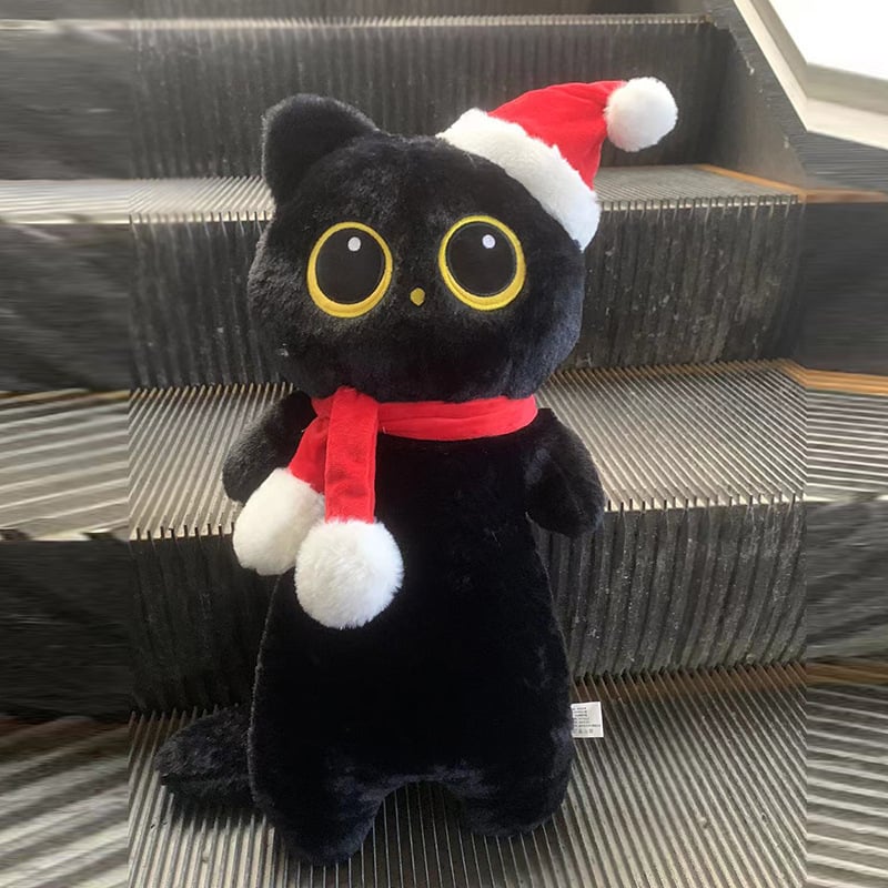 Дълга плюшена възглавница под формата на котка, голяма възглавница за краката в леглото, пълнена с PP памук, персонализирана по чертеж