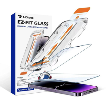 Zaštitni zaštitnik zaslona od kaljenog stakla za iPhone 13–17, HD, otporan na ogrebotine, brzo nanošenje uz paket za uklanjanje prašine
