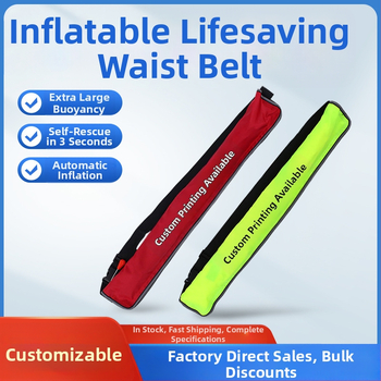 Αυτόματη Φουσκωτή Ζώνη Σωσίβιου με Μεγάλη Πλευστότητα – για Ψάρεμα, Φορητό Επείγον Σωσίβιο για Αυτοκίνητο/Πλοίο, Μοντέλο JHJSYD-JDK, Με δυνατότητα Προσαρμογής