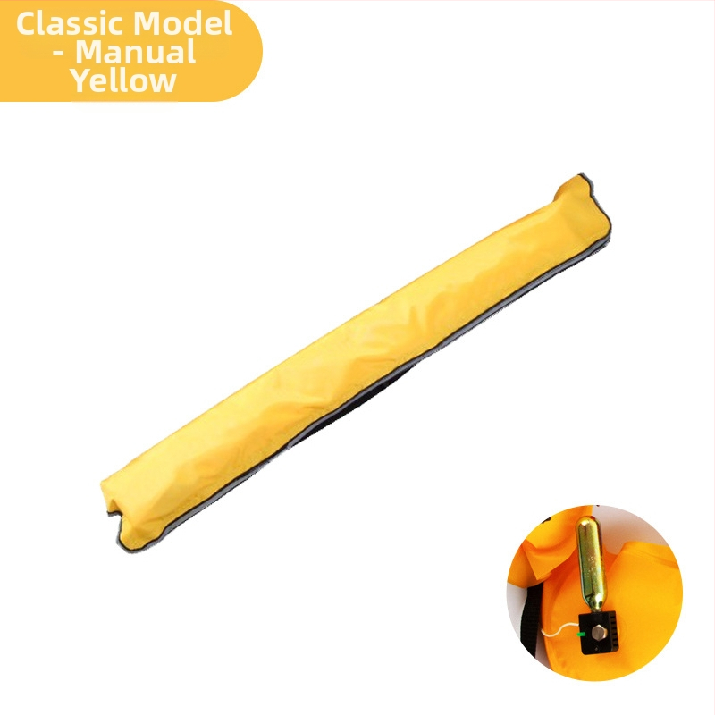 Αυτόματη Φουσκωτή Ζώνη Σωσίβιου με Μεγάλη Πλευστότητα – για Ψάρεμα, Φορητό Επείγον Σωσίβιο για Αυτοκίνητο/Πλοίο, Μοντέλο JHJSYD-JDK, Με δυνατότητα Προσαρμογής