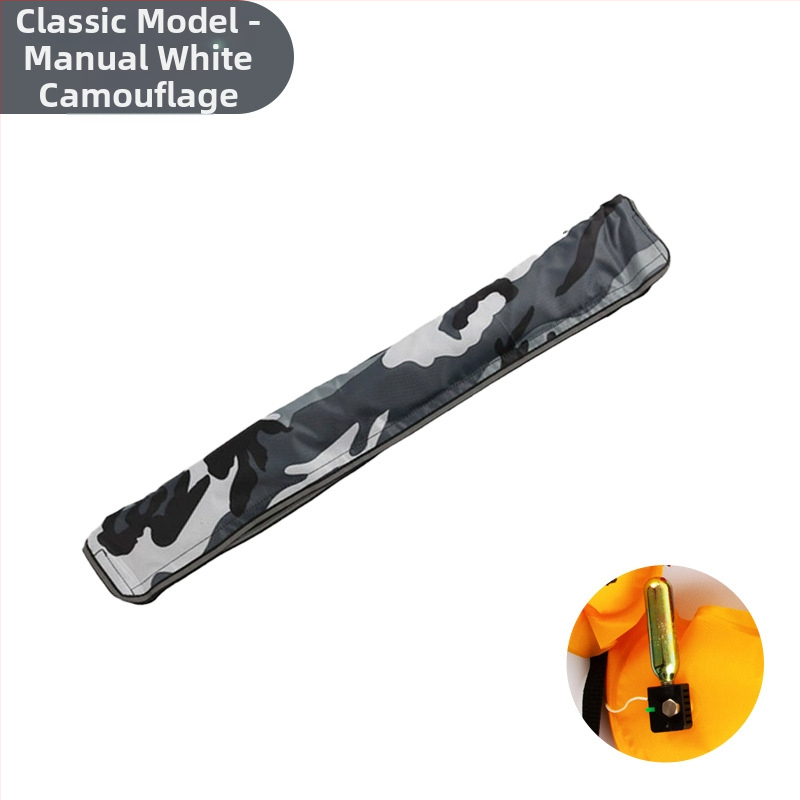 Αυτόματη Φουσκωτή Ζώνη Σωσίβιου με Μεγάλη Πλευστότητα – για Ψάρεμα, Φορητό Επείγον Σωσίβιο για Αυτοκίνητο/Πλοίο, Μοντέλο JHJSYD-JDK, Με δυνατότητα Προσαρμογής