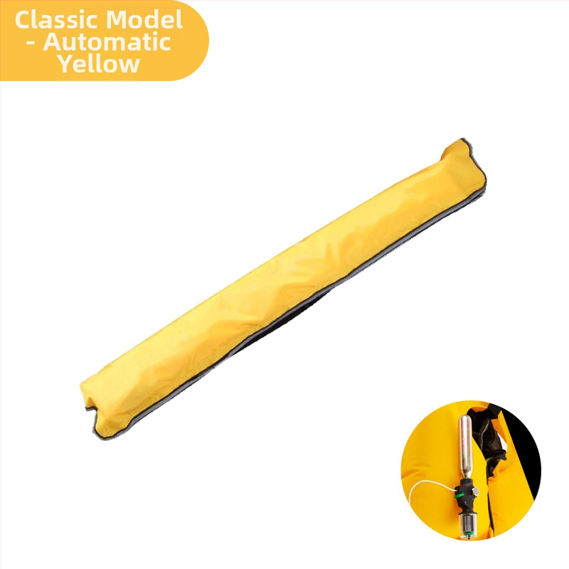 Αυτόματη Φουσκωτή Ζώνη Σωσίβιου με Μεγάλη Πλευστότητα – για Ψάρεμα, Φορητό Επείγον Σωσίβιο για Αυτοκίνητο/Πλοίο, Μοντέλο JHJSYD-JDK, Με δυνατότητα Προσαρμογής