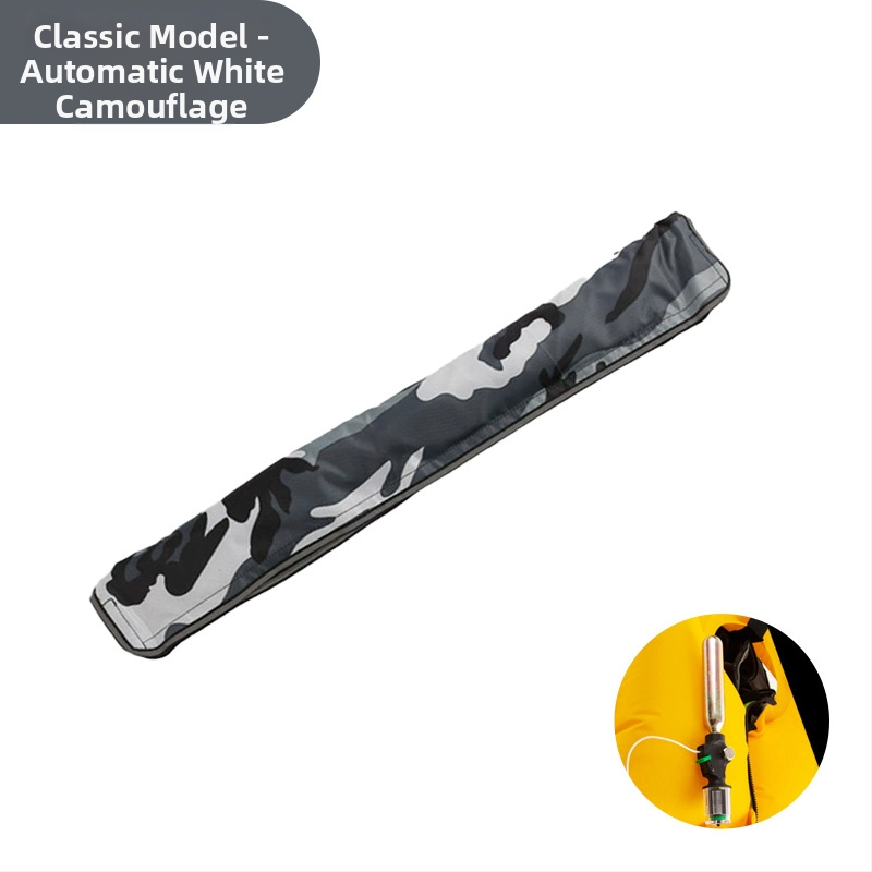 Αυτόματη Φουσκωτή Ζώνη Σωσίβιου με Μεγάλη Πλευστότητα – για Ψάρεμα, Φορητό Επείγον Σωσίβιο για Αυτοκίνητο/Πλοίο, Μοντέλο JHJSYD-JDK, Με δυνατότητα Προσαρμογής