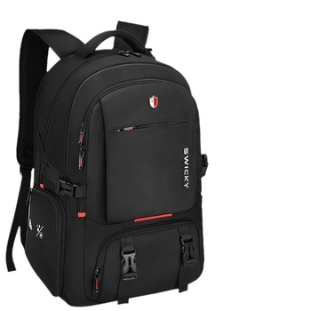 Utazó hátizsák, vízálló, 56–75L kapacitás, Oxford anyag, ívelt vállpánt