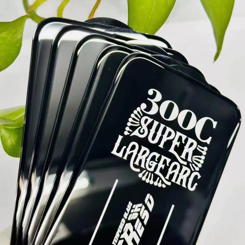 Protecție ecran din sticlă tempered pentru iPhone — HD ecran complet, rezistent la șocuri și praf, anti-amprente, auto-reparare, compatibil cu iPhone 12/13/14/11 Pro Max