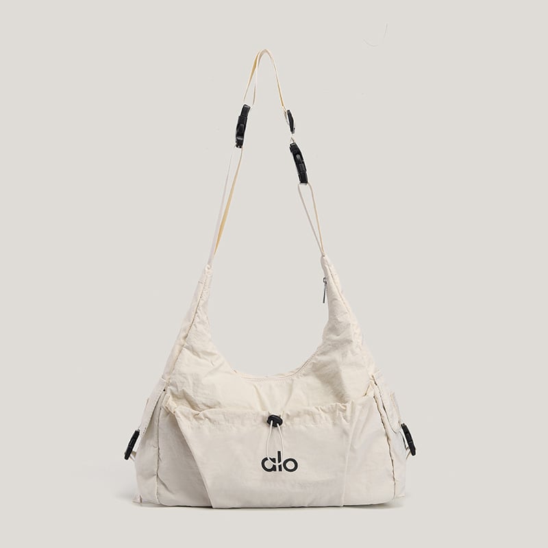 Crossbody torba - ulični stil, tkanina, pravokutni oblik, zatvaranje zatvaračem, poliester podstava, unutarnji džepovi: skriveni džep sa zatvaračem, džep za telefon, džep za dokumente