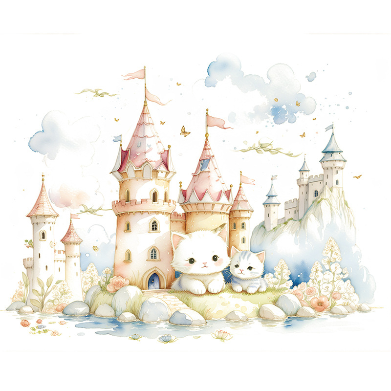 Babák és gyerekek fürdőtörölközője, 6 rétegű géz, 470 g, karikatúra nyomtatás, újszülötttől 6 éves korig, testreszabható