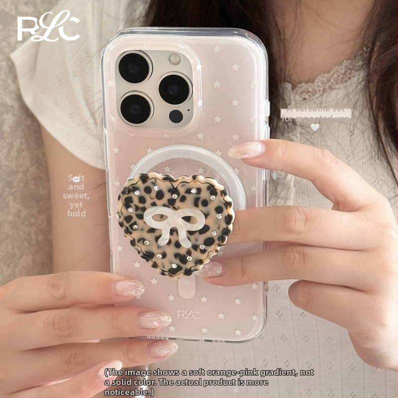 Tok iPhone 16 Pro Max MagSafe-vel, csillag mintával, teljes testvédő fólia és HD fólia