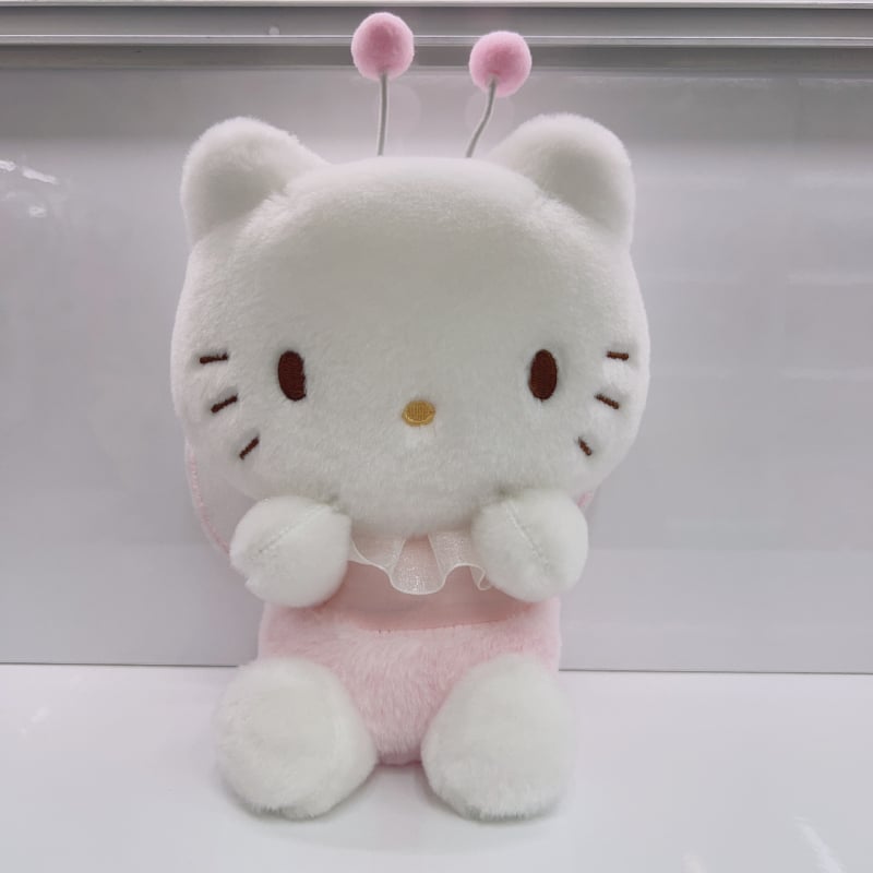 Плюшени котешки кукли – Насеком серия: пчела, котенце и зайче, с ключодържател, пълнеж PP памук