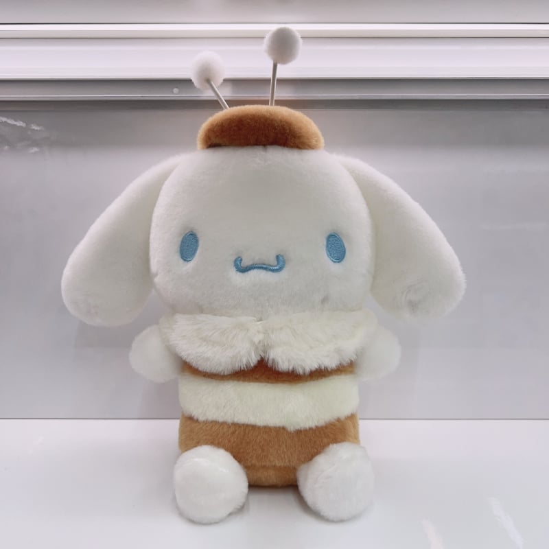 Плюшени котешки кукли – Насеком серия: пчела, котенце и зайче, с ключодържател, пълнеж PP памук