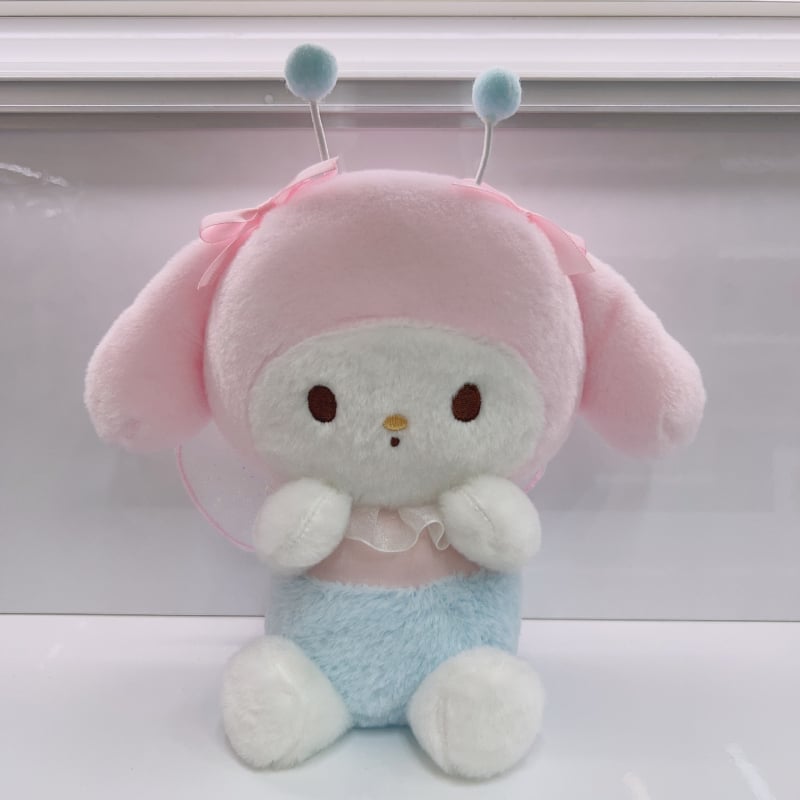 Плюшени котешки кукли – Насеком серия: пчела, котенце и зайче, с ключодържател, пълнеж PP памук