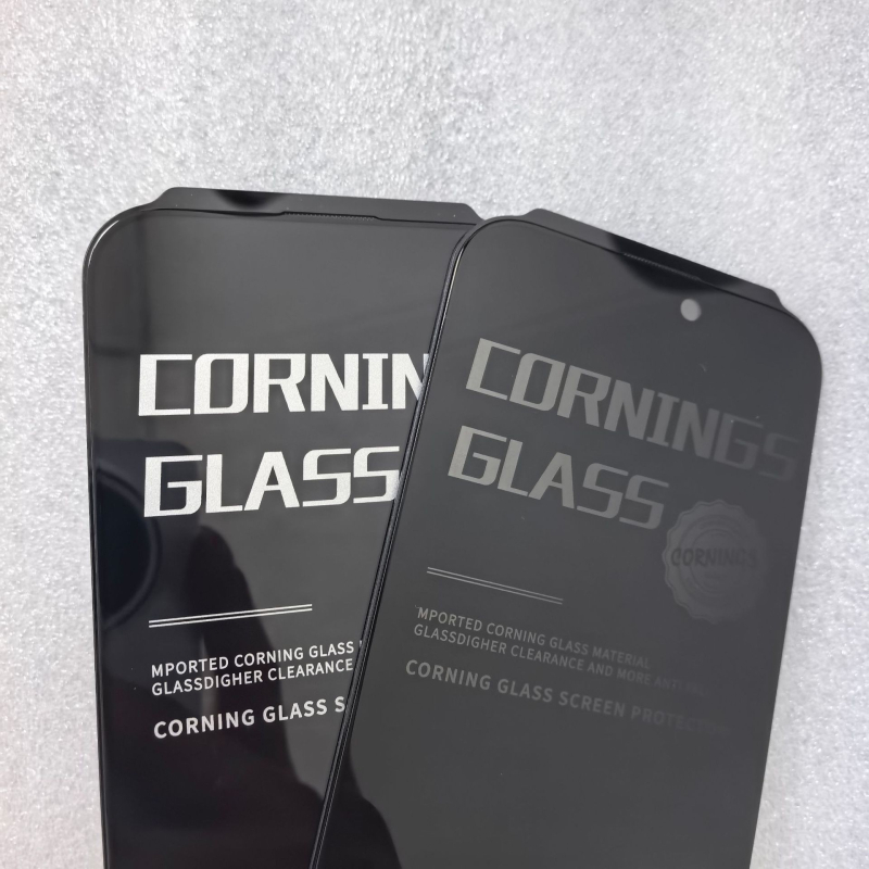 Üveg kijelzővédő iPhone 16 Pro Maxhoz – elülső fólia, HD, teljes képernyő, adatvédelmi