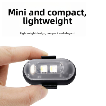 Ασύρματο LED φως προειδοποίησης για drones και οχήματα — καθολικά συμβατό, 12V, 5W, LED 5050, 6500K