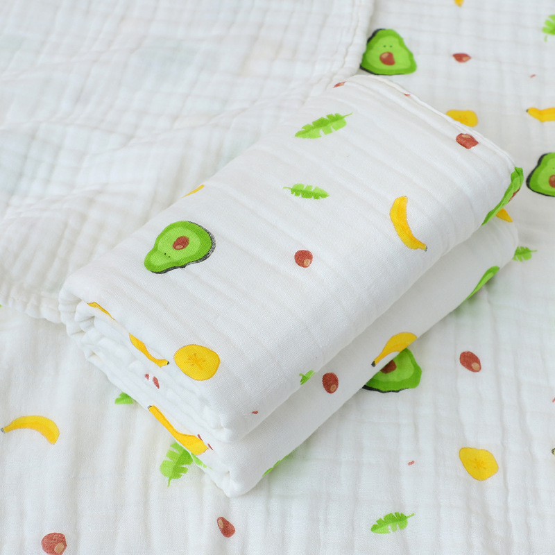 Xipin géz babafürdető törölköző, 100% pamut, állat- és karikatúra mintázat