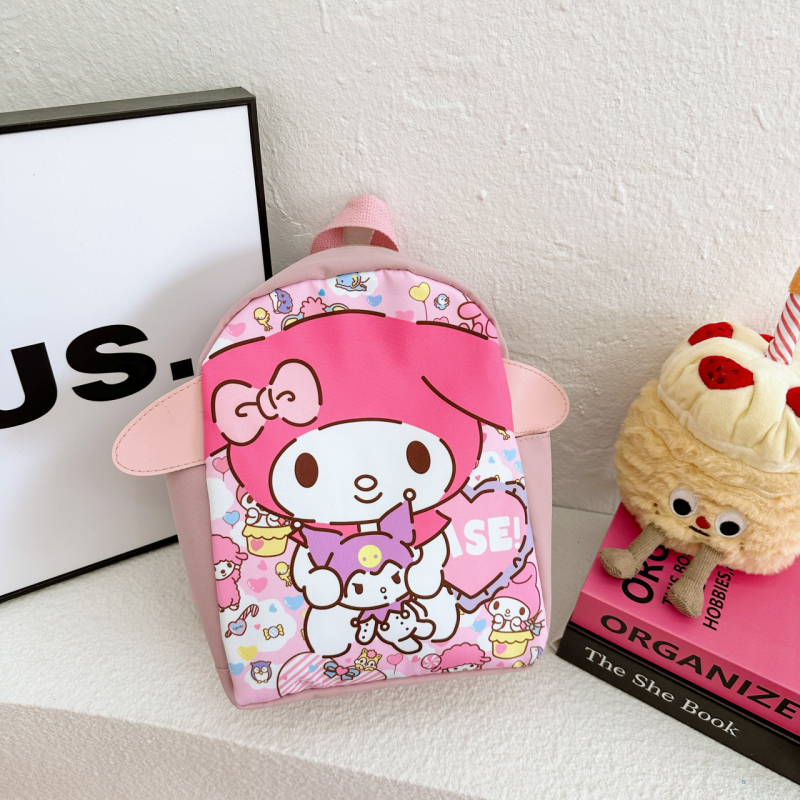 Dječji ruksak za vrtić, unisex – lagani najlon, prozračan dizajn, naramenice s zračnim jastučićem, motiv crtića