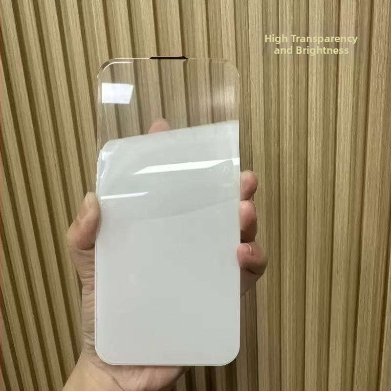 Tvrdené sklo predné ochranné sklo pre iPhone – HD ostrosť, plné pokrytie, zrkadlový povrch, proti otlačkom prstov, odolný pádu