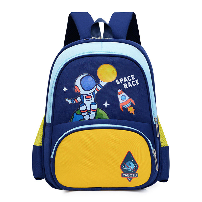 Abby Rabbit unisex ruksak za predškolce, od Oxford materijala, lagan i olakšava teret, s motivom astronaut