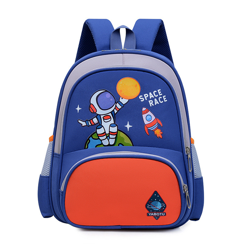 Abby Rabbit unisex ruksak za predškolce, od Oxford materijala, lagan i olakšava teret, s motivom astronaut