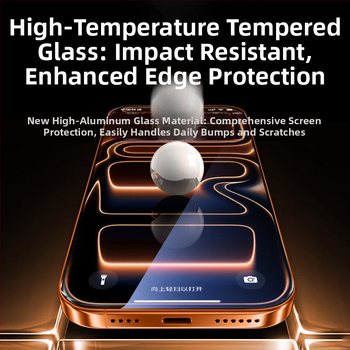 Xishang protecție ecran din sticla pentru seria iPhone 17, anti-reflexie, antiamprente