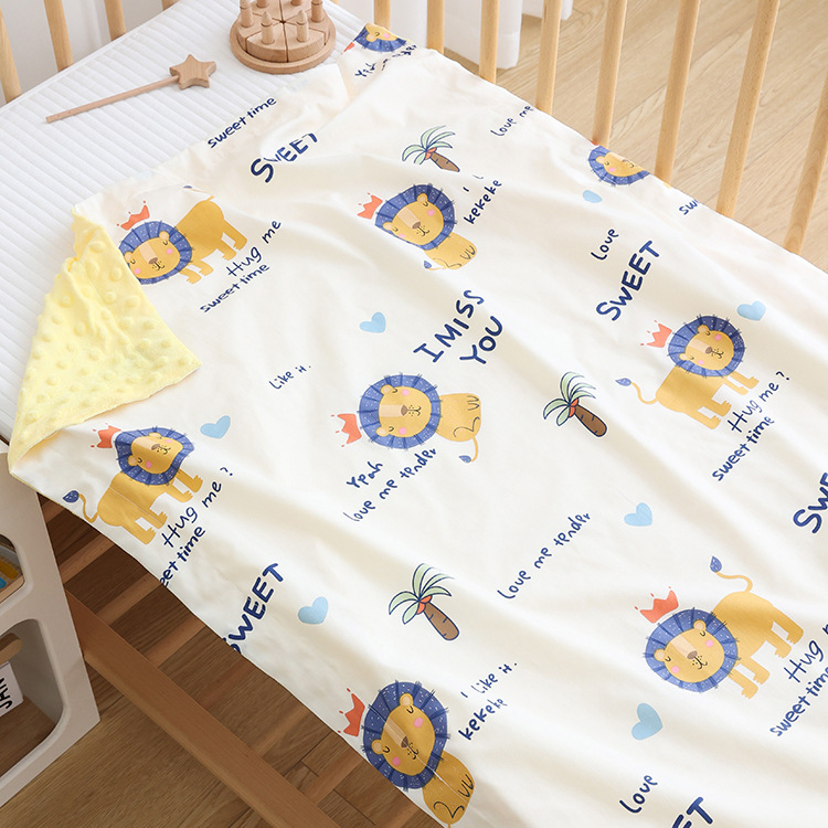 100% pamut baba takaró újszülötteknek és gyerekeknek, négy évszakos, koreai stílus, testreszabható feldolgozással