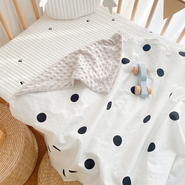 100% pamut baba takaró újszülötteknek és gyerekeknek, négy évszakos, koreai stílus, testreszabható feldolgozással