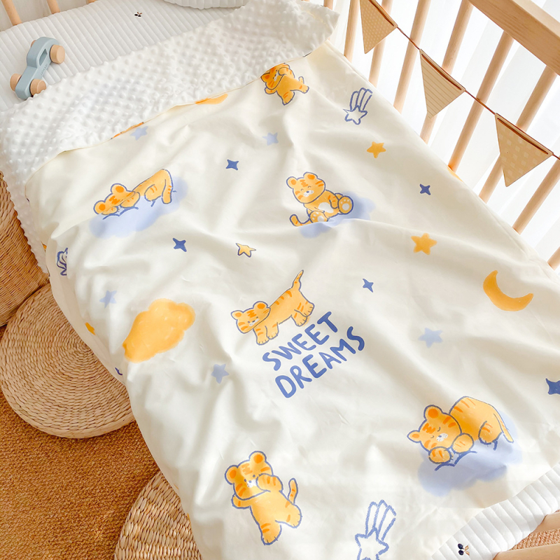 100% pamut baba takaró újszülötteknek és gyerekeknek, négy évszakos, koreai stílus, testreszabható feldolgozással