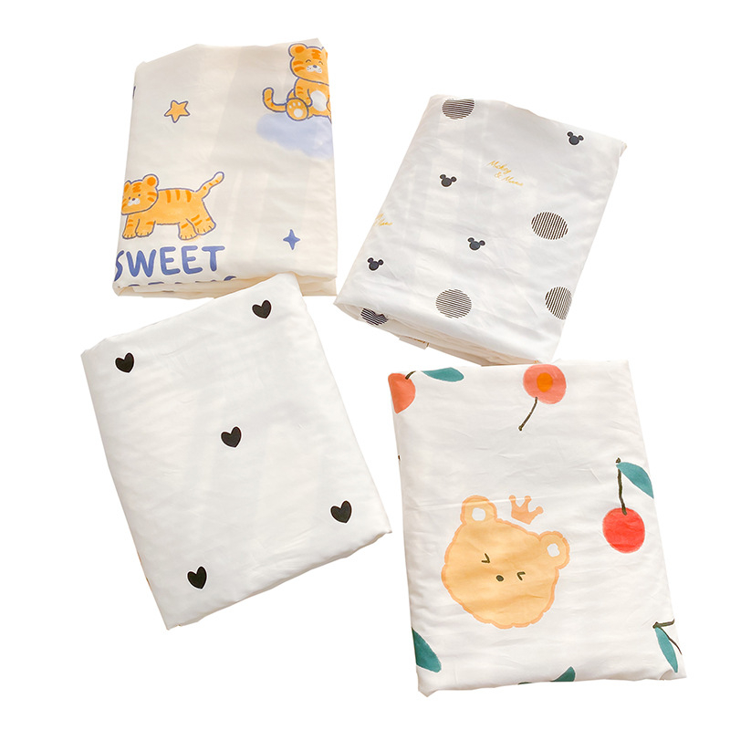 100% pamut baba takaró újszülötteknek és gyerekeknek, négy évszakos, koreai stílus, testreszabható feldolgozással