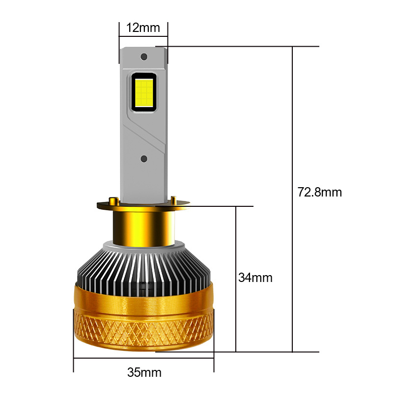 H7 LED automobilska svjetla, 220W, 22000LM, 12V, IP68