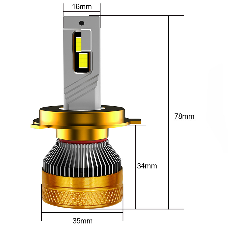 H7 LED automobilska svjetla, 220W, 22000LM, 12V, IP68