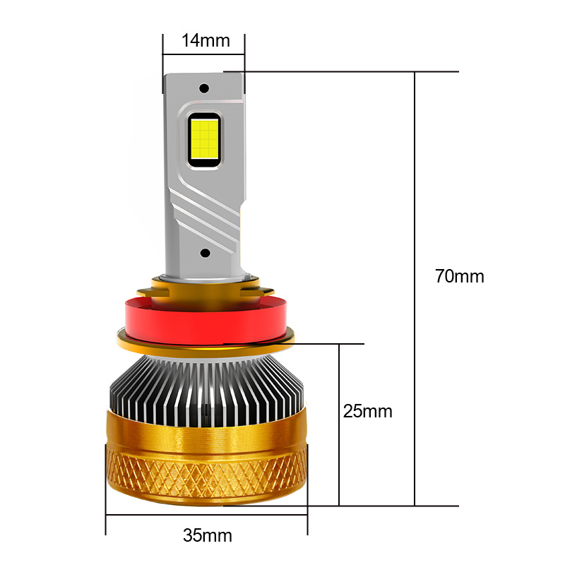 H7 LED automobilska svjetla, 220W, 22000LM, 12V, IP68