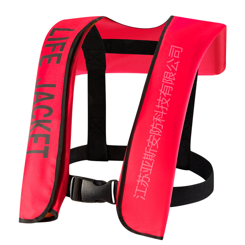 Yasian αυτόματη φουσκωτή σωσίβιο για ενήλικες, φορητή, υψηλή πλευστότητα, θαλάσσια επαγγελματική ένδυση, μοντέλο CY-150N