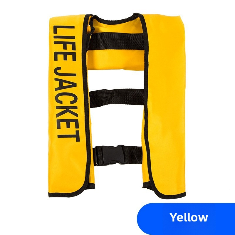 Yasian αυτόματη φουσκωτή σωσίβιο για ενήλικες, φορητή, υψηλή πλευστότητα, θαλάσσια επαγγελματική ένδυση, μοντέλο CY-150N