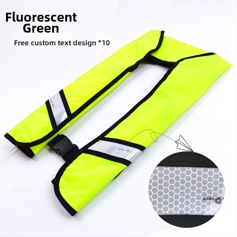 Yasian αυτόματη φουσκωτή σωσίβιο για ενήλικες, φορητή, υψηλή πλευστότητα, θαλάσσια επαγγελματική ένδυση, μοντέλο CY-150N