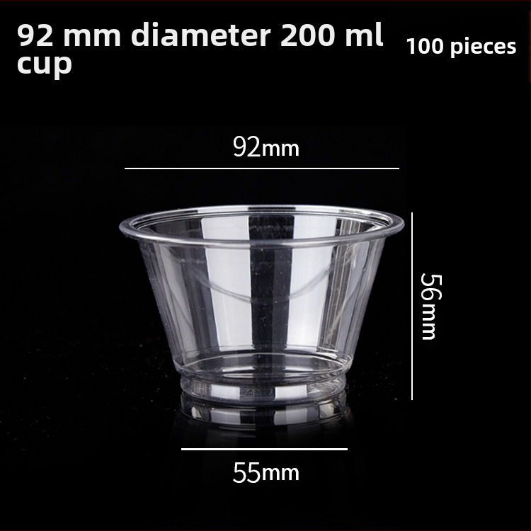 Pahar PET de unică folosință pentru băuturi cu lapte/latte, 301–400 ml, transparent, anti-scurgeri, imprimare logo, personalizare disponibilă