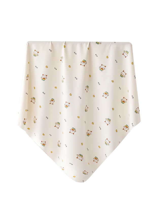 Swaddle od 100% pamuka, uzorak životinja, sigurnosna razina A, za novorođenčad 0–1 godina (do 80 cm), sve sezone