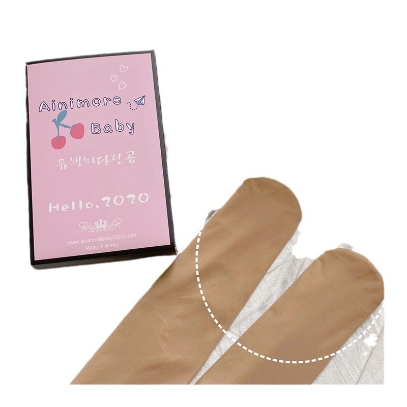 Ainimorebaby Čarape za gole noge — baršunasta tkanina, oblikovanje, nevidljive, podizanje stražnjice, otpor trenja