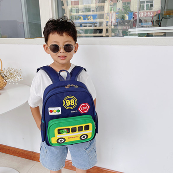 Nylon gyerek hátizsák állat mintával, kapacitás 20 L alatt, cipzárral nyíló, kopásálló és tehercsökkentő