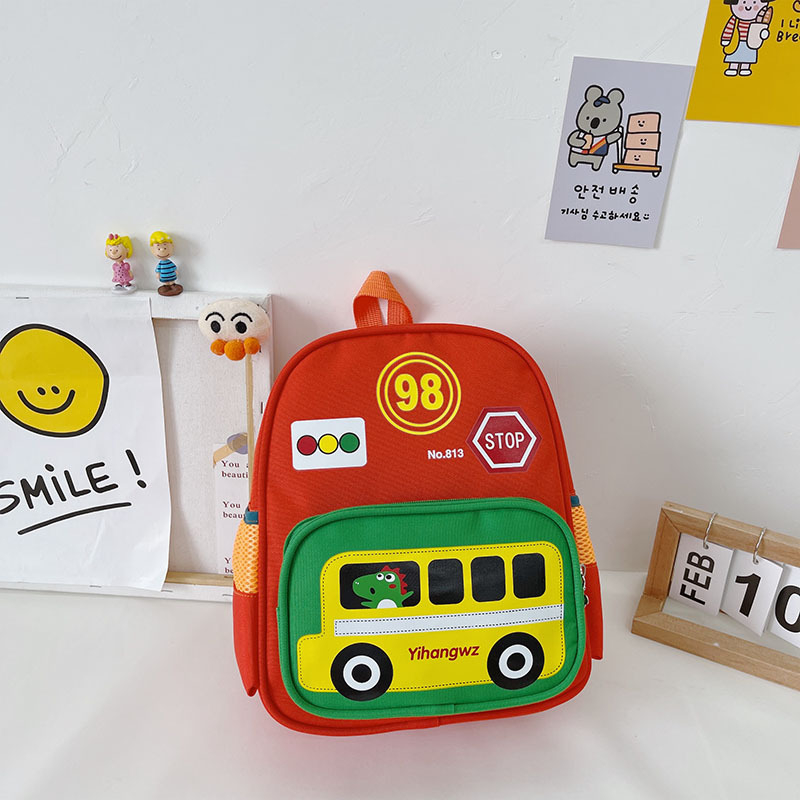 Nylon gyerek hátizsák állat mintával, kapacitás 20 L alatt, cipzárral nyíló, kopásálló és tehercsökkentő