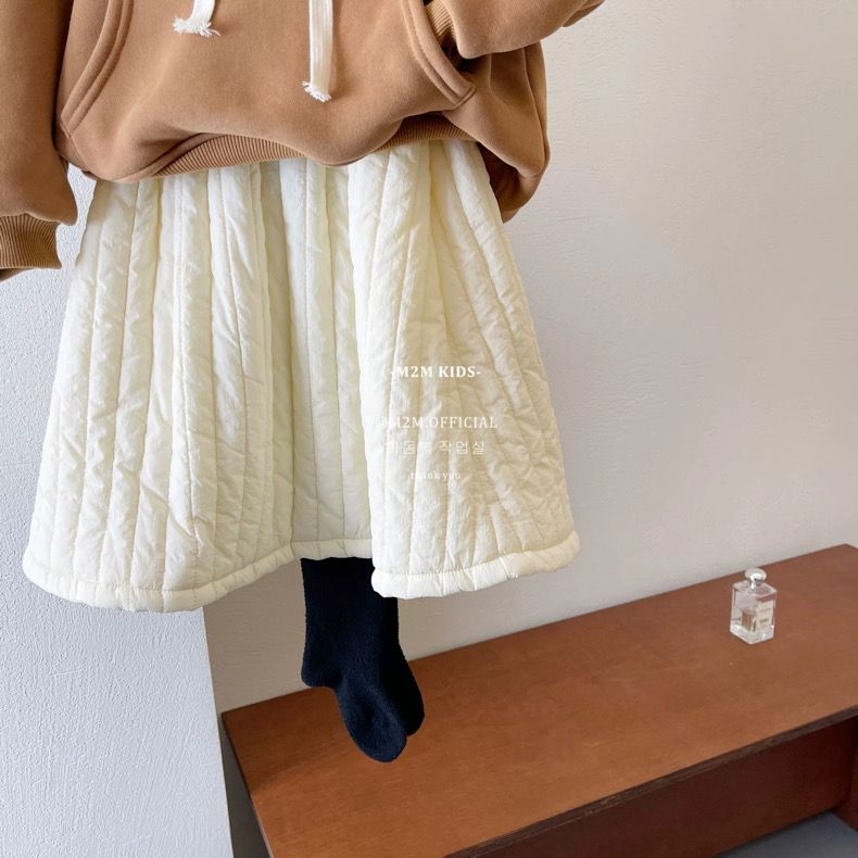 Детска пола тип А за момичета - 100% полиестер - Зима 2025 - за деца 3–8 г.