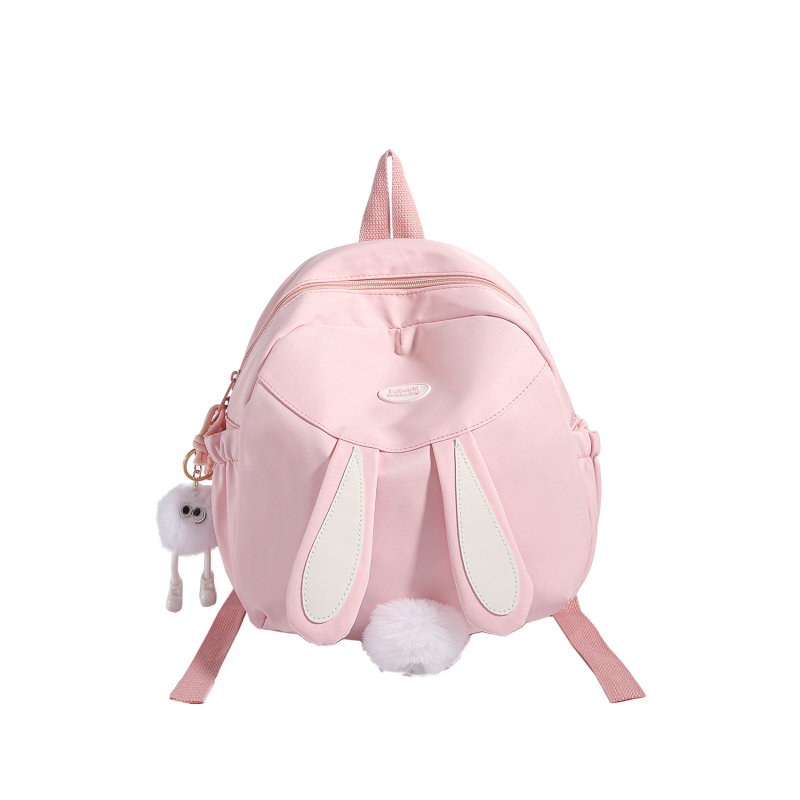 Uniszex iskolai hátizsák nyuszi mintával (anime); nejlon vízálló külső, görbe vállpántok, poliészter bélés, megjelenés nyár 2024