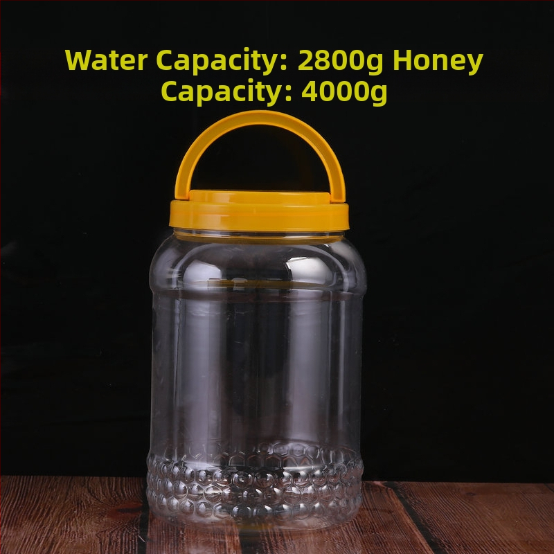 Διαφανές PET δοχείο αποθήκευσης με ευρύ στόμιο για συσκευασία τροφίμων, offset εκτύπωση