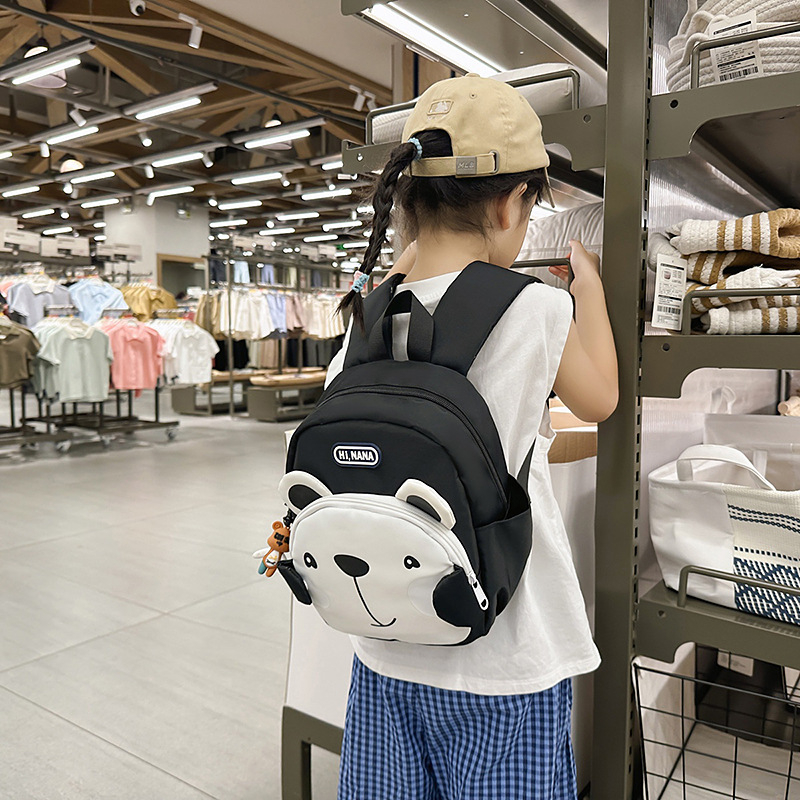 Óvodai hátizsák állatmotívummal, gerincvédelem, kopásálló, légáteresztő, vízálló, könnyű