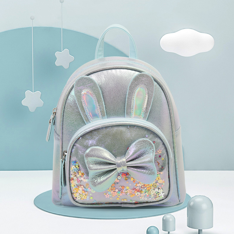 Dječji ruksak s crtanim životinjama, PU materijal, vodootporan, zakrivljene naramenice za olakšanje tereta, podstava od poliestera