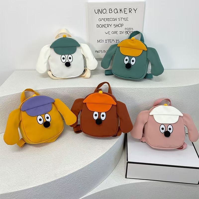 Ruksak za vrtić, Unisex, Zakrivljene naramenice, Prozračan Oxford materijal, Smanjenje opterećenja