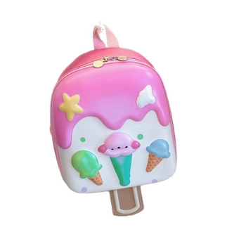 Gyerekeknek iskolatáska – aranyos rajzfilm-stílus, Oxford anyag, poliészter bélés, görbült vállpántok, uniszex, középiskolás korosztálynak