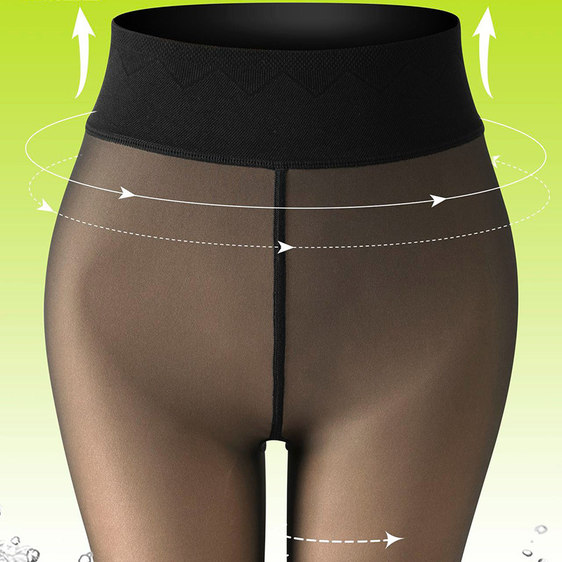 Nylon harisnya, fenékemelés és formázás, súrlódás elleni védelem, közepes vastagság