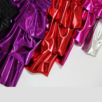 Детска пайетена пола А-линия, три слоя като торта, полиестер 95% / спандекс 5%, за деца 3–8 г.