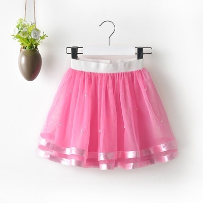 Детска мрежеста пола, принцес стил, ежедневна визия, за деца 1–3 години