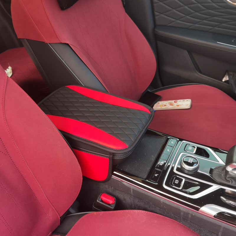 Kožna podloga za središnji naslon automobila - univerzalna prilagodba, mogućnost prilagodbe, podrijetlo Taizhou, Zhejiang, materijal: koža